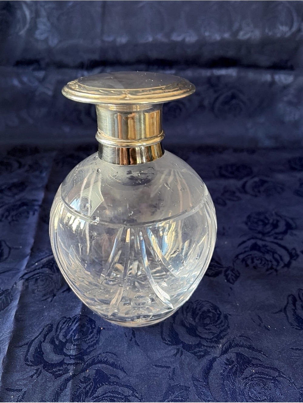 VTG Towle Spain 5.5” Cut Glass Decanter